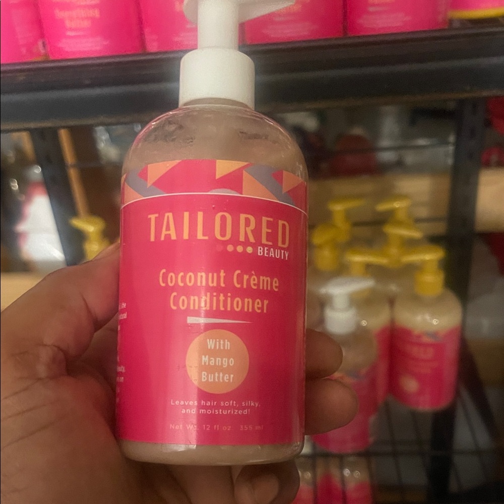 Coconut Crème Conditioner with Mango Butter - Pink
